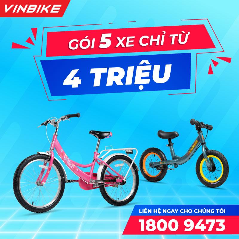 Gói 5 xe chỉ từ 4 triệu