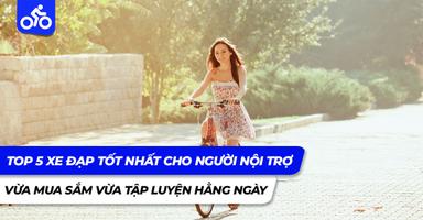 Top 5 xe đạp tốt nhất cho người nội trợ vừa mua sắm vừa tập luyện hàng ngày