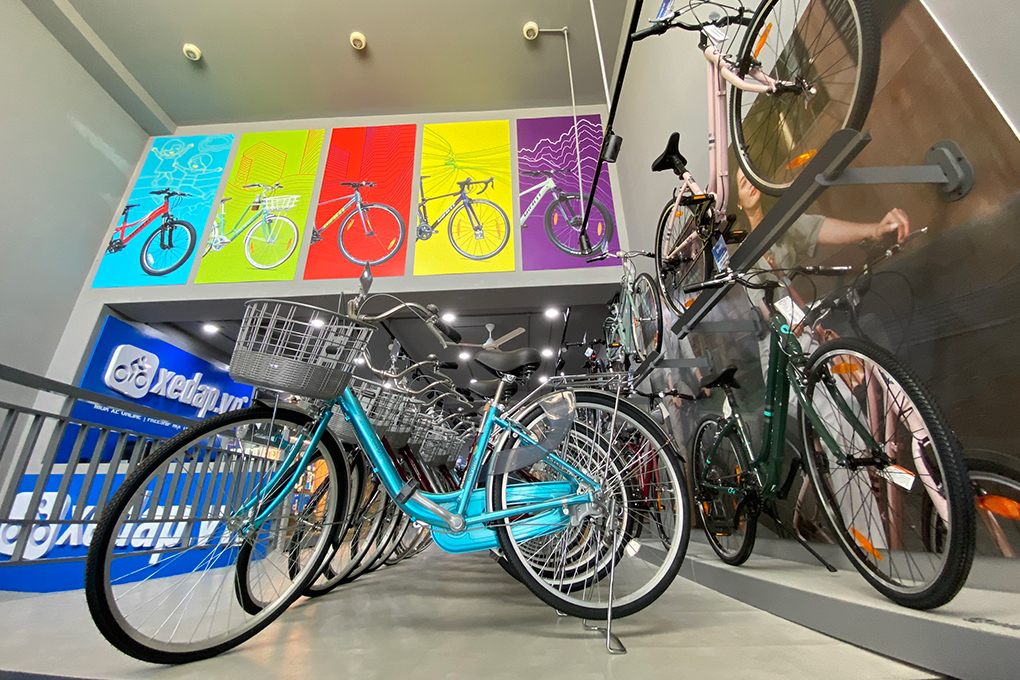 Xe đạp Maruishi được nhập khẩu từ Nhật với nhiều màu sắc cho bạn lựa chọn