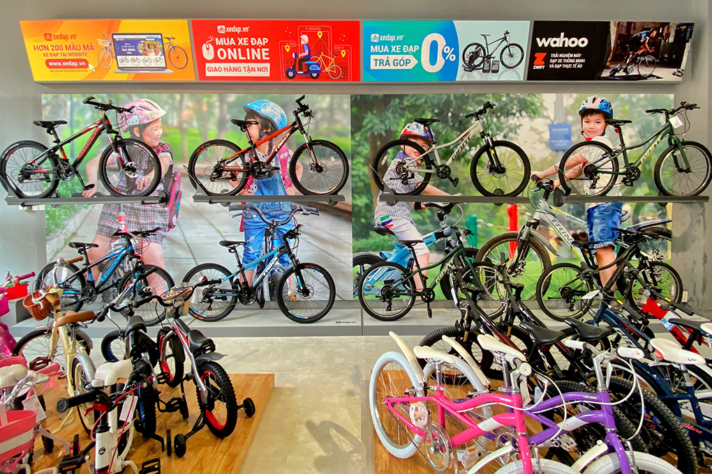 Xe đạp trẻ em với kiểu dáng, màu sắc bắt mắt từ nhiều thương hiệu