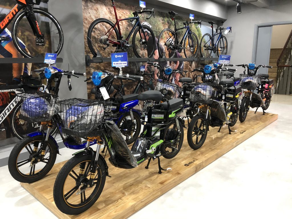 Xe đạp điện Hitasa có giá bán dao động từ 10 triệu