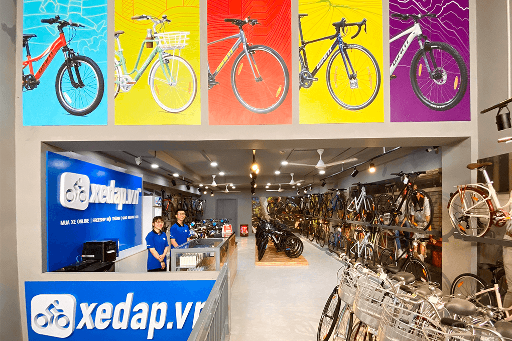 cửa hàng xe đạp uy tín ở Hà Nội