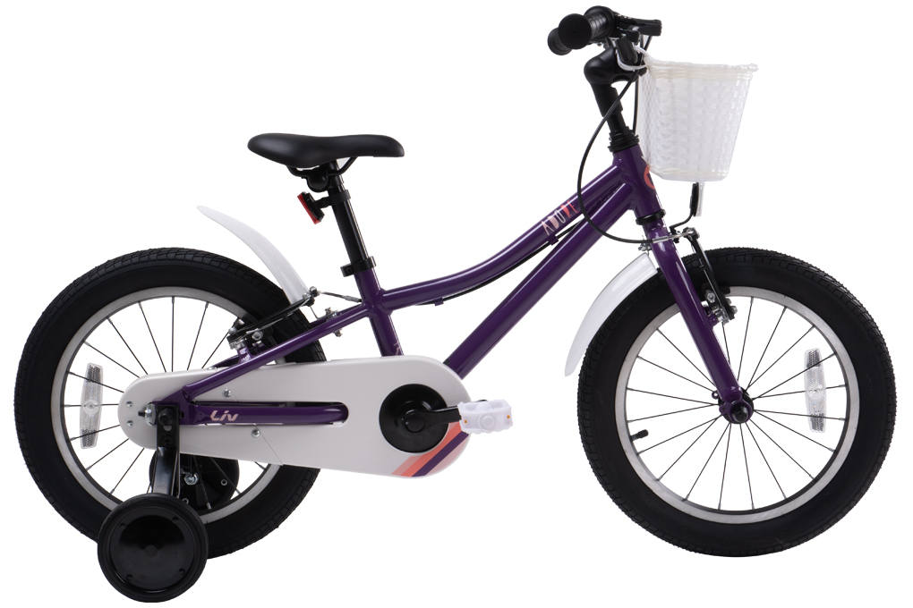 Xe đạp trẻ em Giant Adore F/W 16 sở hữu thiết kế nhỏ gọn cùng diện mạo đáng yêu, màu sắc dễ thương