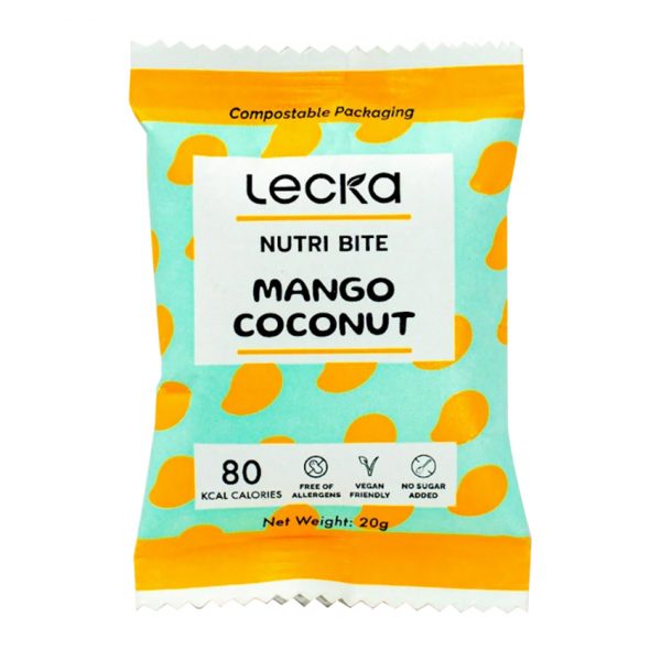 Thanh Năng Lượng LECKA Nutri Bites – Trái Cây Nhiệt Đới