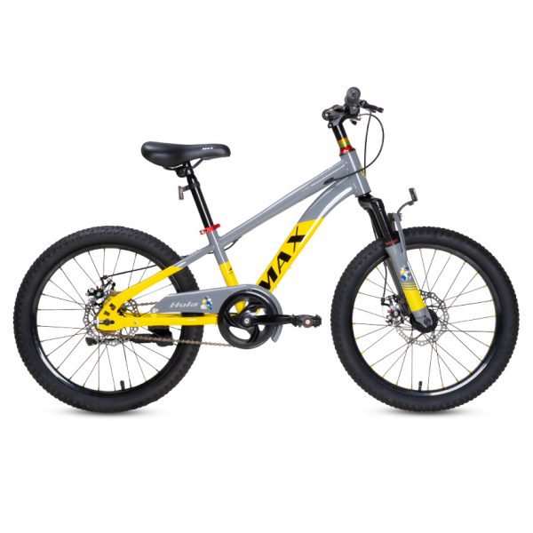 Xe Đạp Trẻ Em Youth MAX BIKE Hola – Bánh 20 Inches – Black Yellow