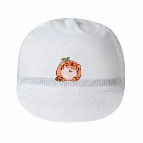 Nón Vải Unisex – MONTON – Urban+ Orange Tiger White – 60001 – White