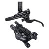 Bộ Thắng Đĩa Xe Đạp SHIMANO Deore XT Disc Brake Assembled Set BL-M8100(L), BR-M8120(F) W/O Adapter, Metal Pad (W/FIN), 1000mm Hose (SM-BH90-SBM Black), W/Connecter Insert