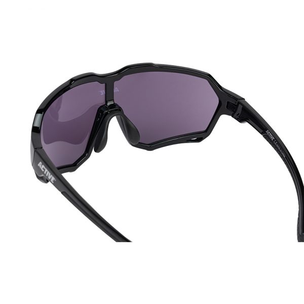 Mắt Kính Đạp Xe Thể Thao ACTIVE KA-124 Sunglasses Cycling – Shiny Black