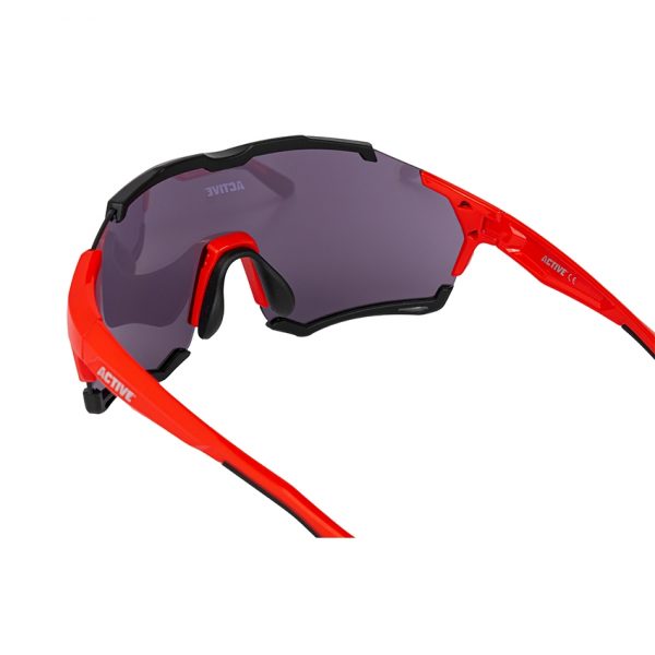 Mắt Kính Đạp Xe Thể Thao ACTIVE KA-093 Sunglasses Cycling – Shiny Red/Black