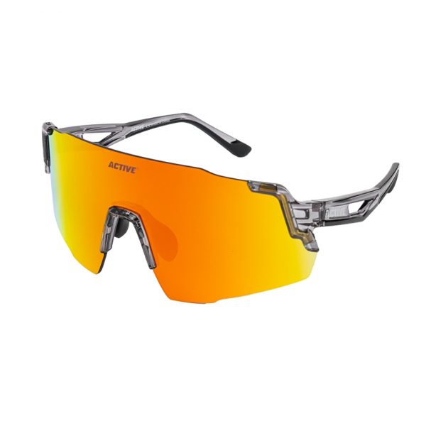 Mắt Kính Đạp Xe Thể Thao ACTIVE KA-092AC1 Sunglasses Cycling – Shiny Crystal Grey/Black