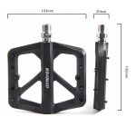 Pedal Xe Đạp Nhựa 120×106 mm (3 Bạc Đạn) GINEYEA M-906 Bicycle Pedal