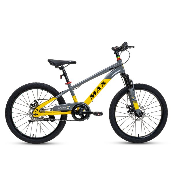 Xe Đạp Trẻ Em Youth MAX BIKE Hola 22 – Phanh Đĩa, Bánh 22 Inches – Black/Orange