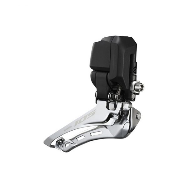 Cùi Đề Trước Xe Đạp SHIMANO 105 FD-R7150 For Rear 12-Speed, Down-Swing, Brazed-On Type, CS-Angle: 61-66, For Top Gear: 50-52T, CL:44.5mm Front Derailleur